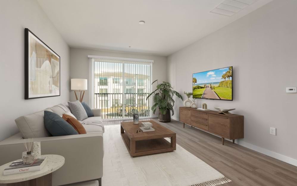 1B.3 - 1 bedroom floorplan layout with 1 bathroom and 757 square feet (Expansive Living Area)